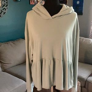 American Eagle Cropped Hoodie